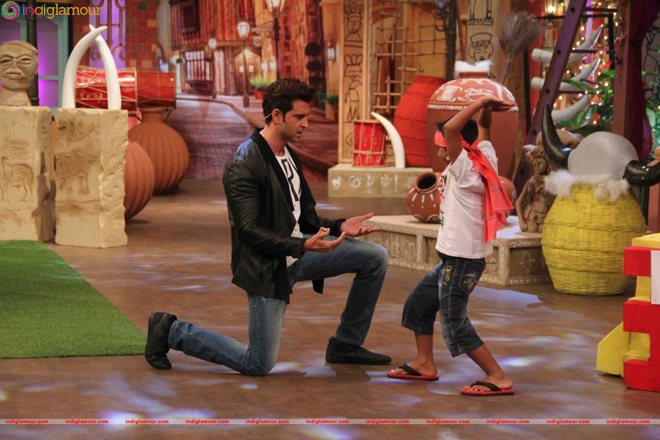 Promotion of Film Mohenjo Daro On the sets of The Kapil Sharma Show Event hd photo