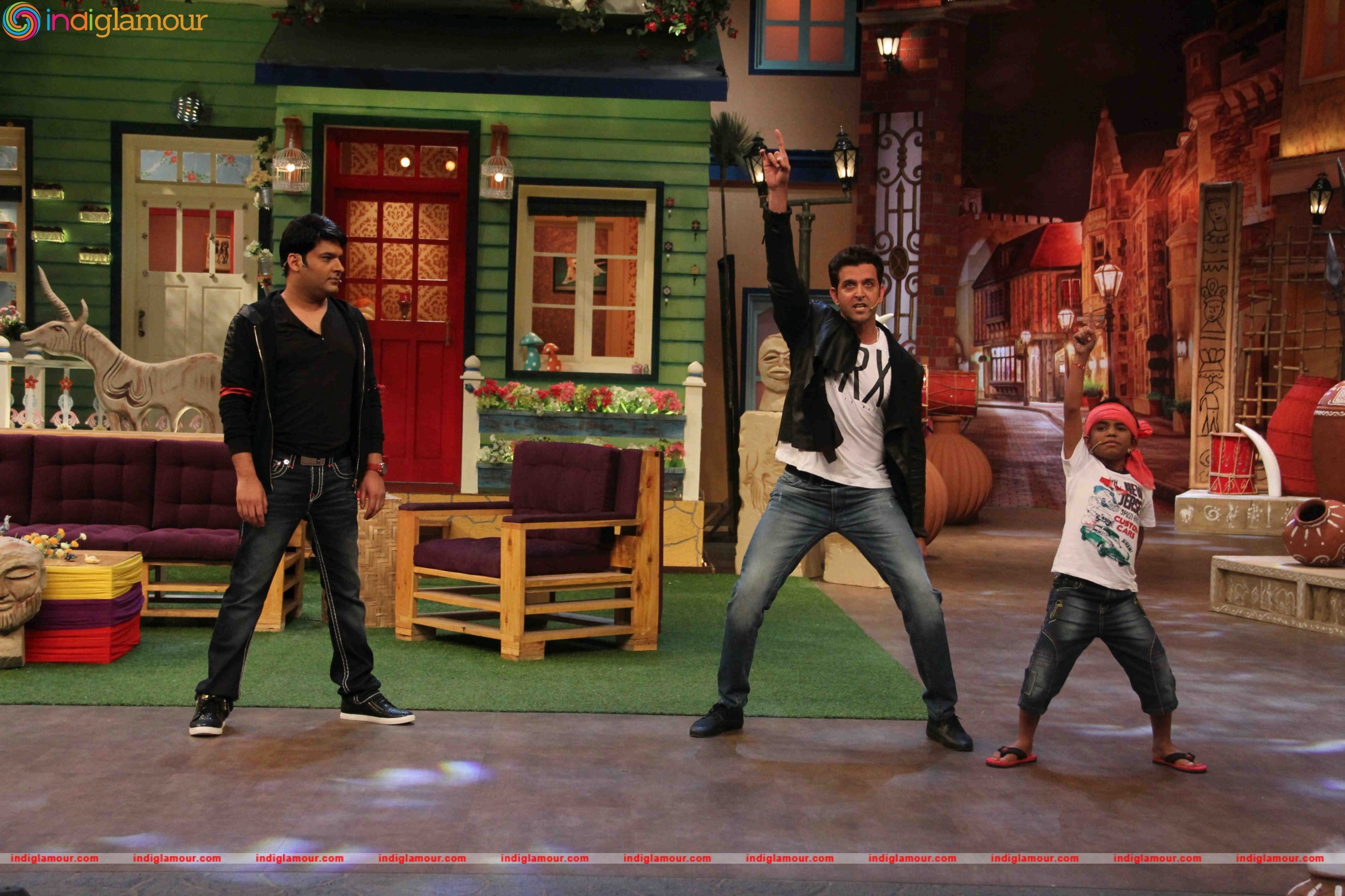Promotion of Film Mohenjo Daro On the sets of The Kapil Sharma Show Event hd photo
