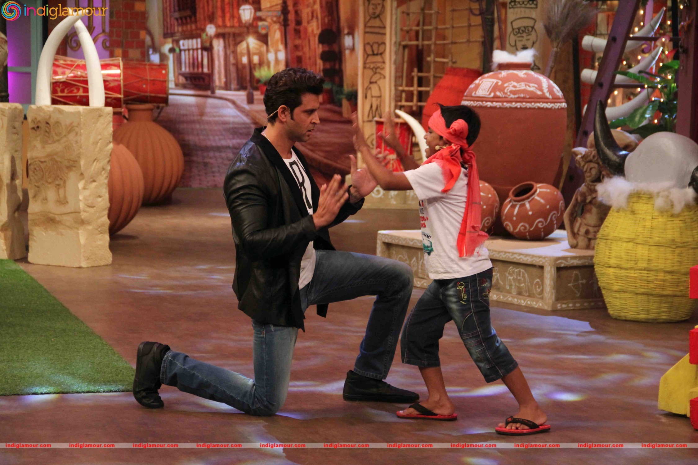 Promotion of Film Mohenjo Daro On the sets of The Kapil Sharma Show Event hd photo
