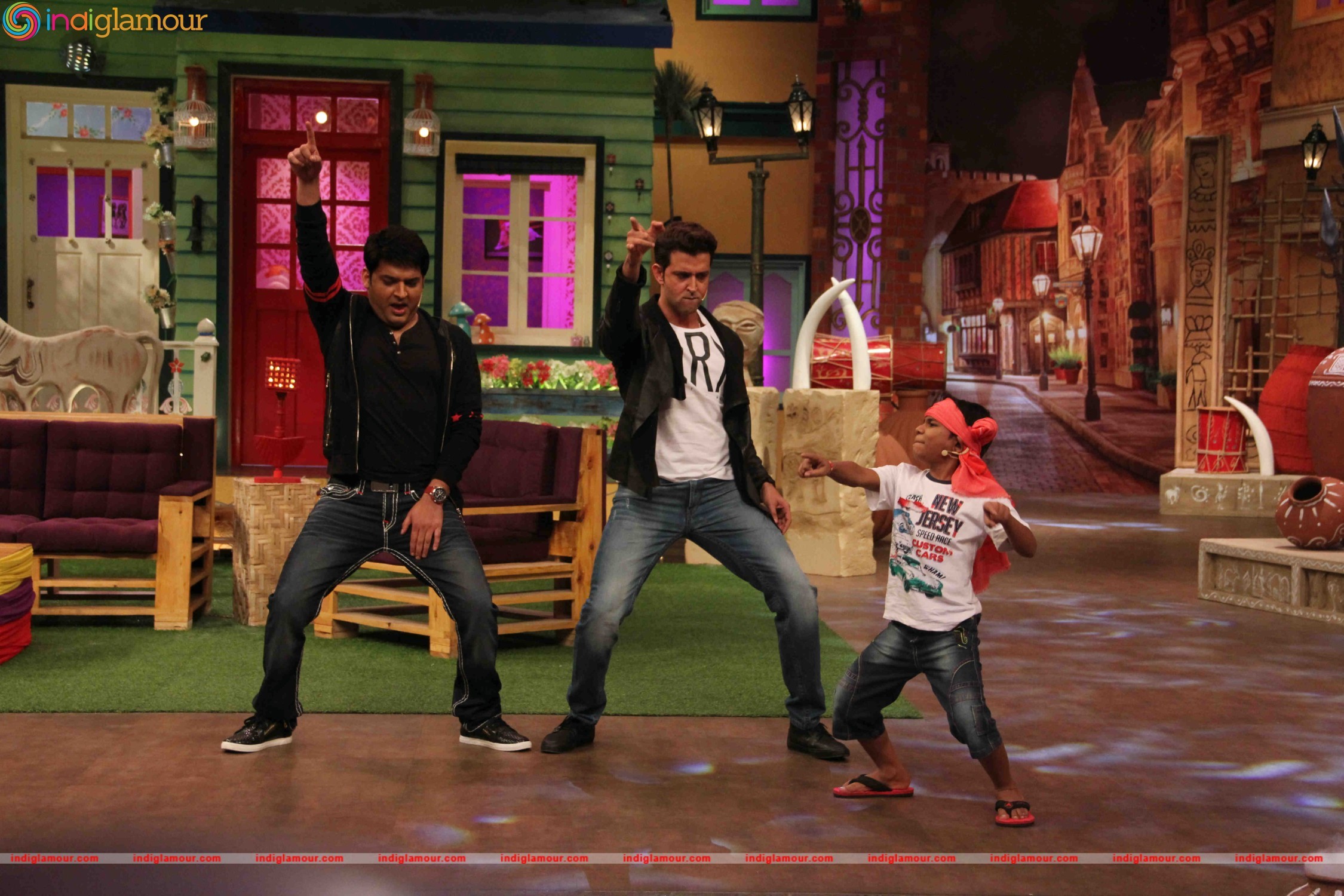 Promotion of Film Mohenjo Daro On the sets of The Kapil Sharma Show Event hd photo