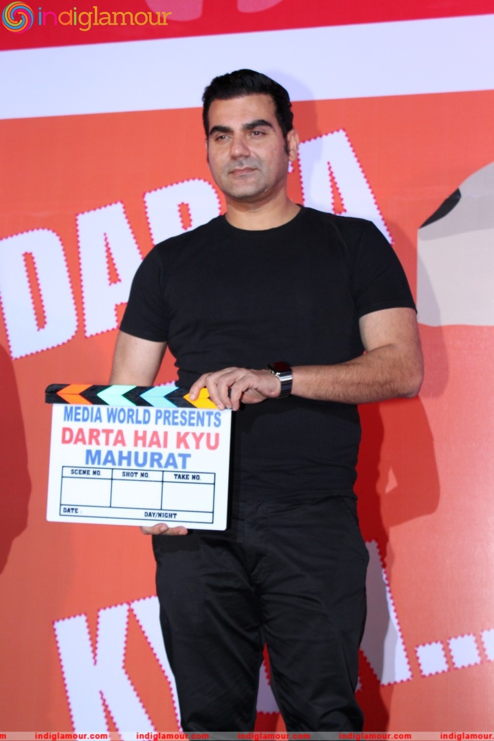 Arbaz Khan At Mahurat Of Hindi Film Darta Hai Kyu Event hd photo