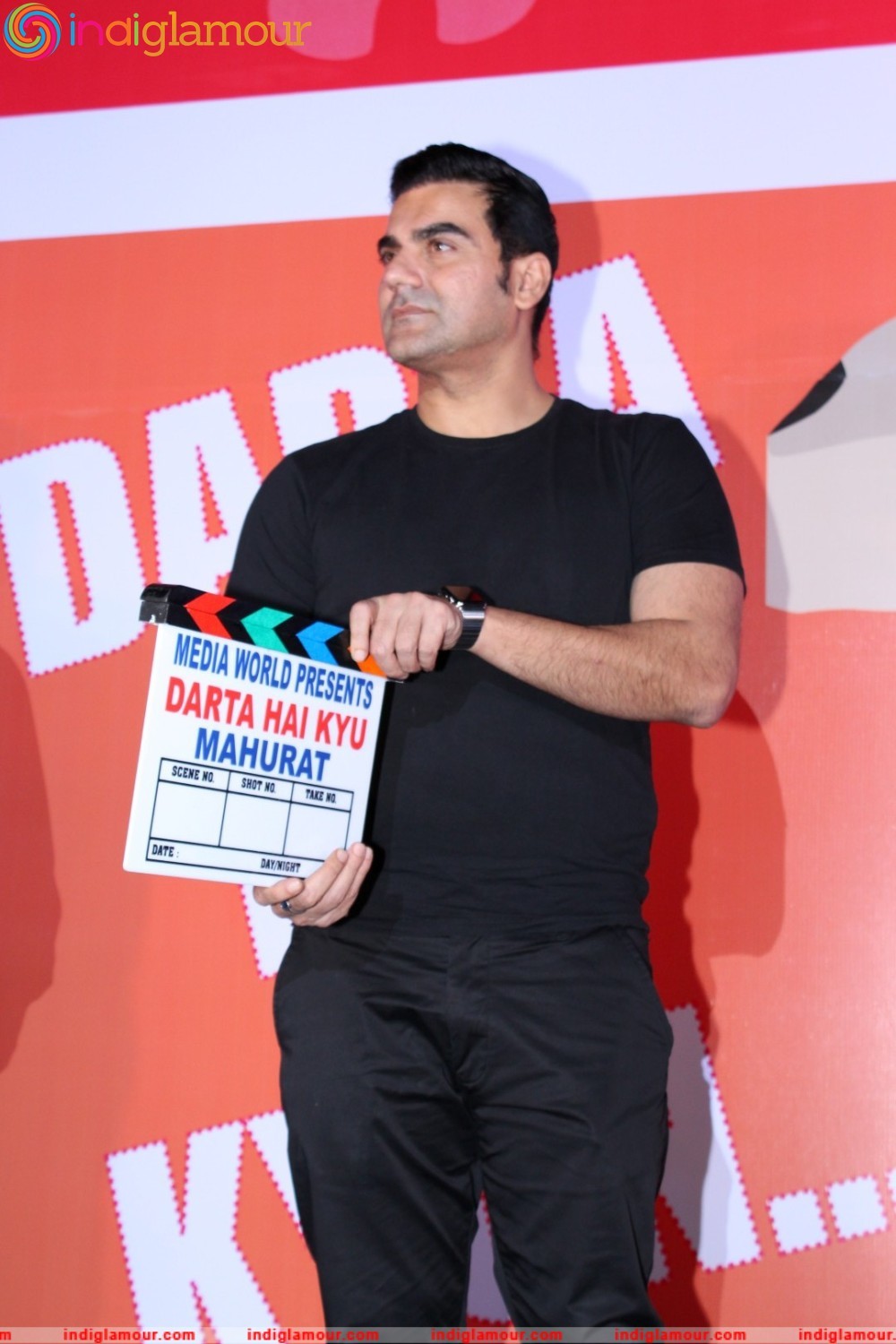 Arbaz Khan At Mahurat Of Hindi Film Darta Hai Kyu Event hd photo