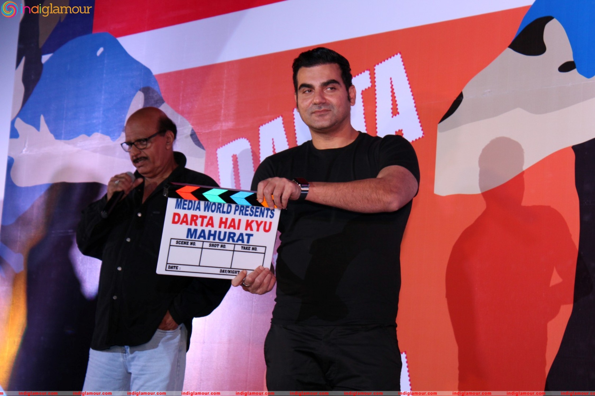 Arbaz Khan At Mahurat Of Hindi Film Darta Hai Kyu Event hd photo