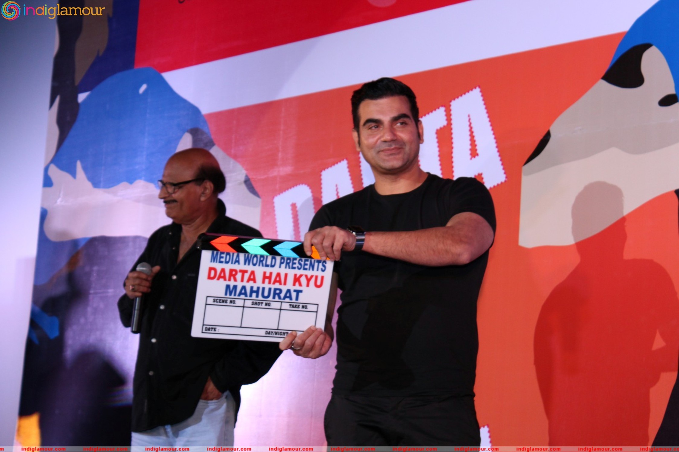 Arbaz Khan At Mahurat Of Hindi Film Darta Hai Kyu Event hd photo