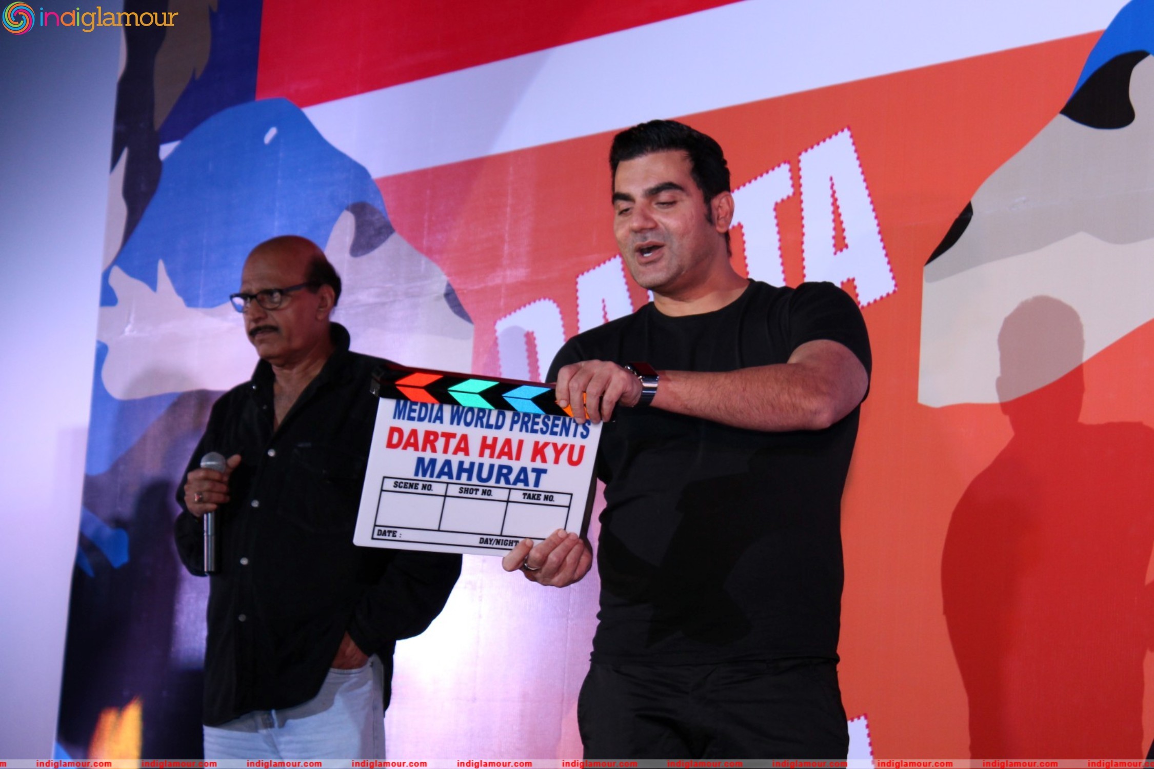 Arbaz Khan At Mahurat Of Hindi Film Darta Hai Kyu Event hd photo