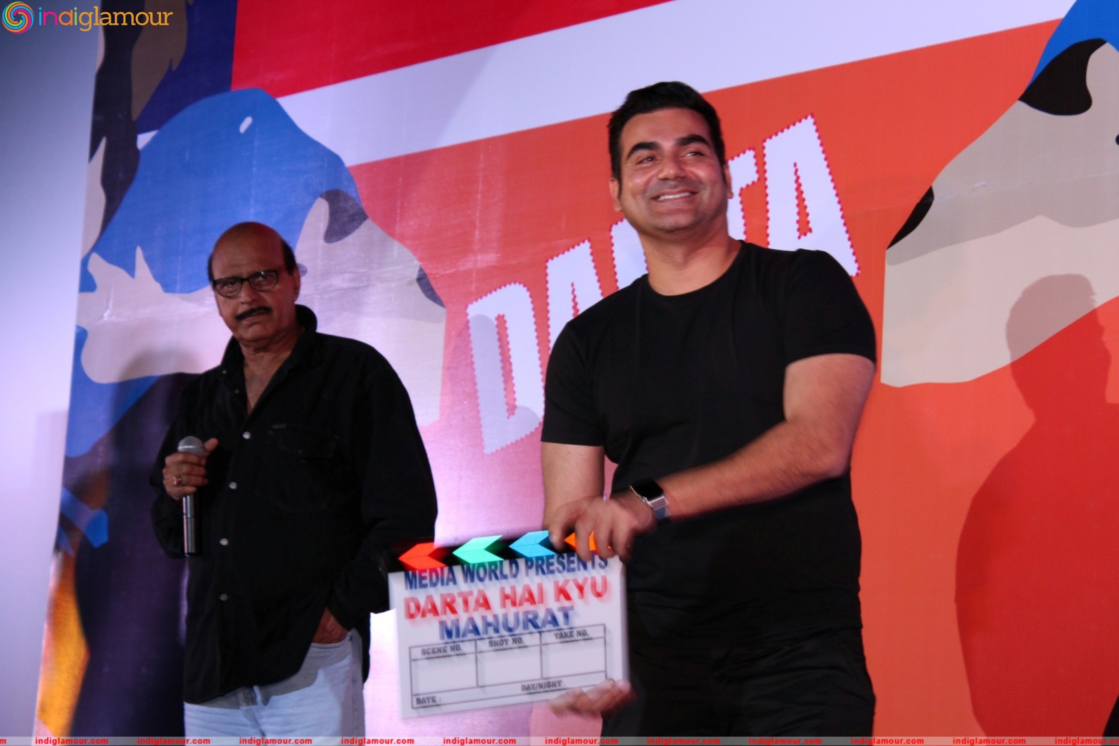 Arbaz Khan At Mahurat Of Hindi Film Darta Hai Kyu Event hd photo