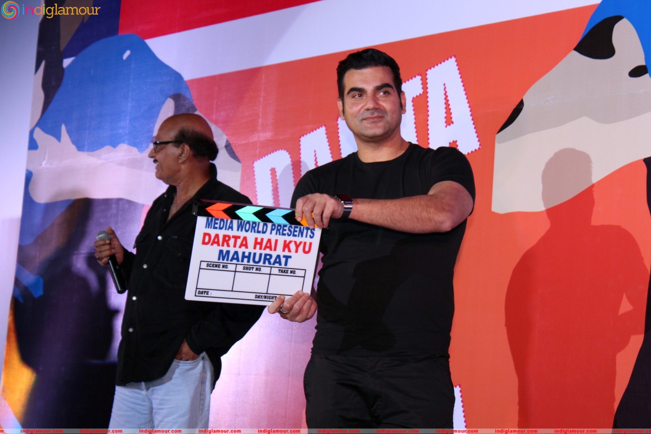 Arbaz Khan At Mahurat Of Hindi Film Darta Hai Kyu Event hd photo