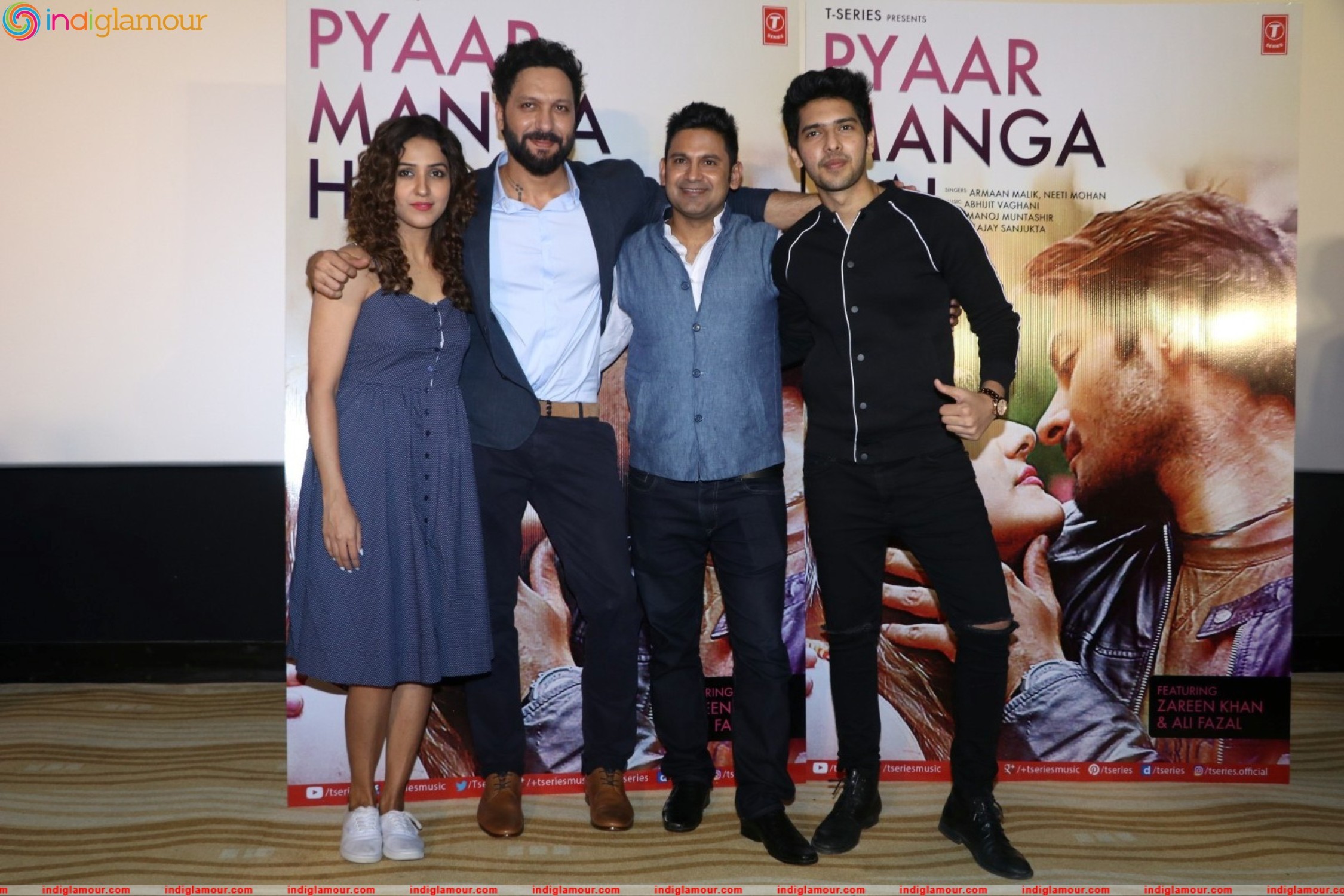 Song Launch Pyaar Manga Hai Tumhi Se Event hd photo