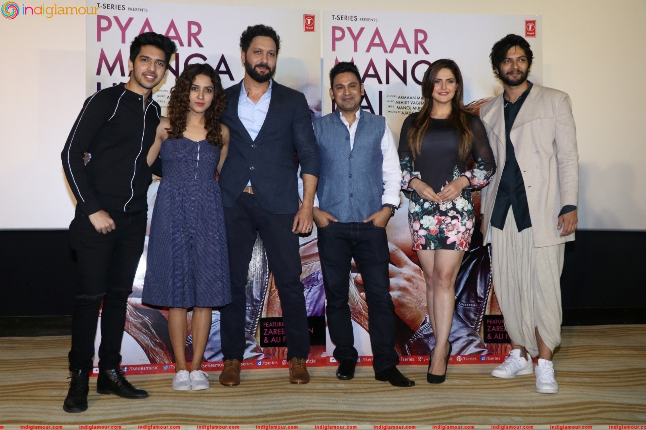 Song Launch Pyaar Manga Hai Tumhi Se Event hd photo
