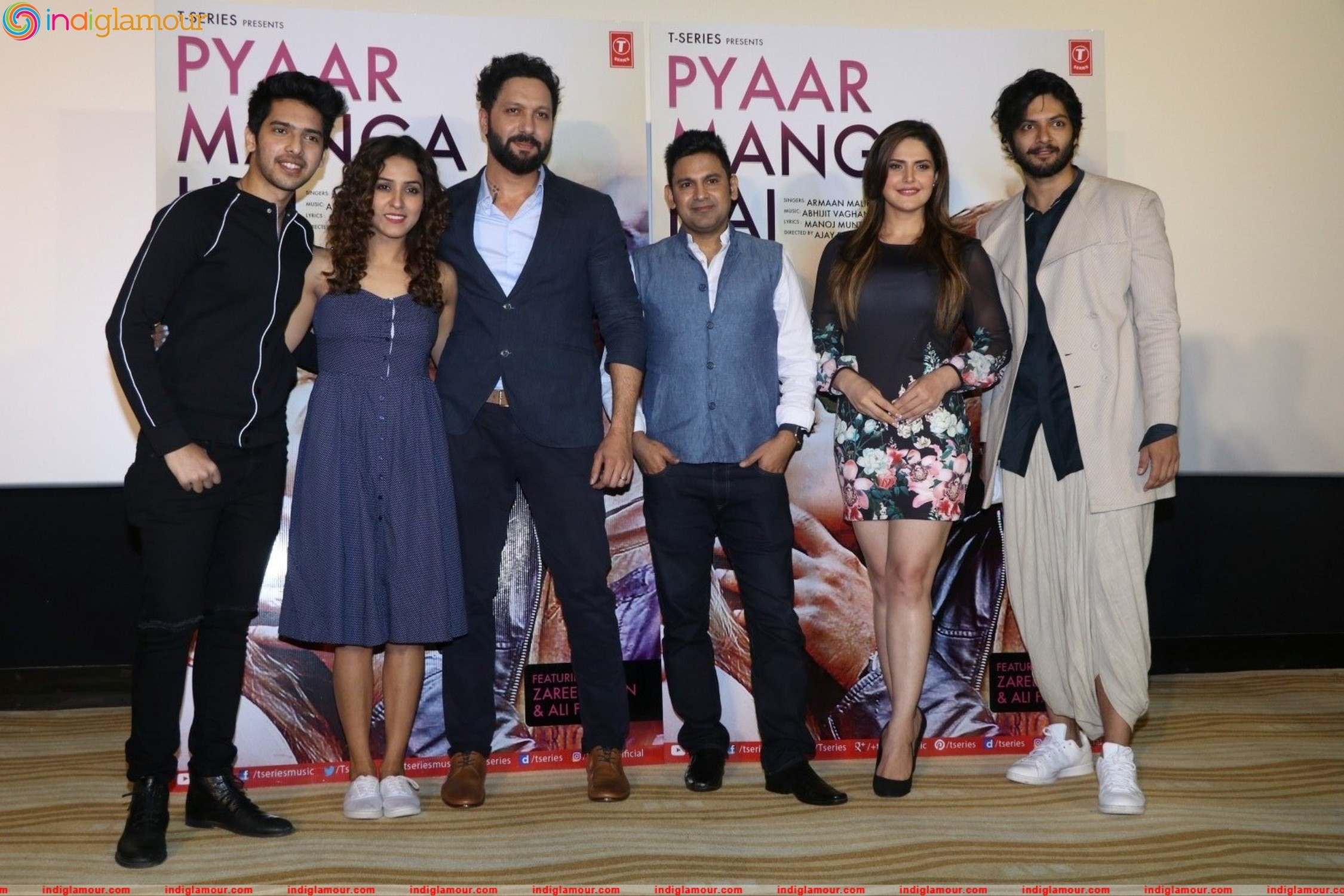 Song Launch Pyaar Manga Hai Tumhi Se Event hd photo