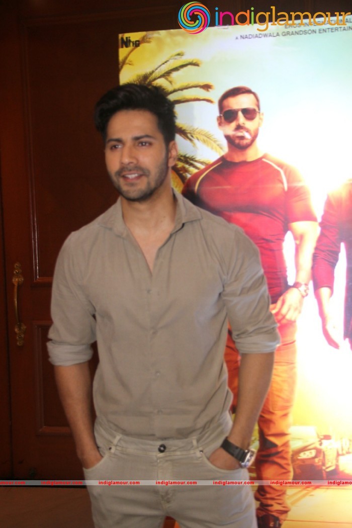 Success Film Dishoom Press Conference With Varun Dhawan And John Abraham Event hd photo