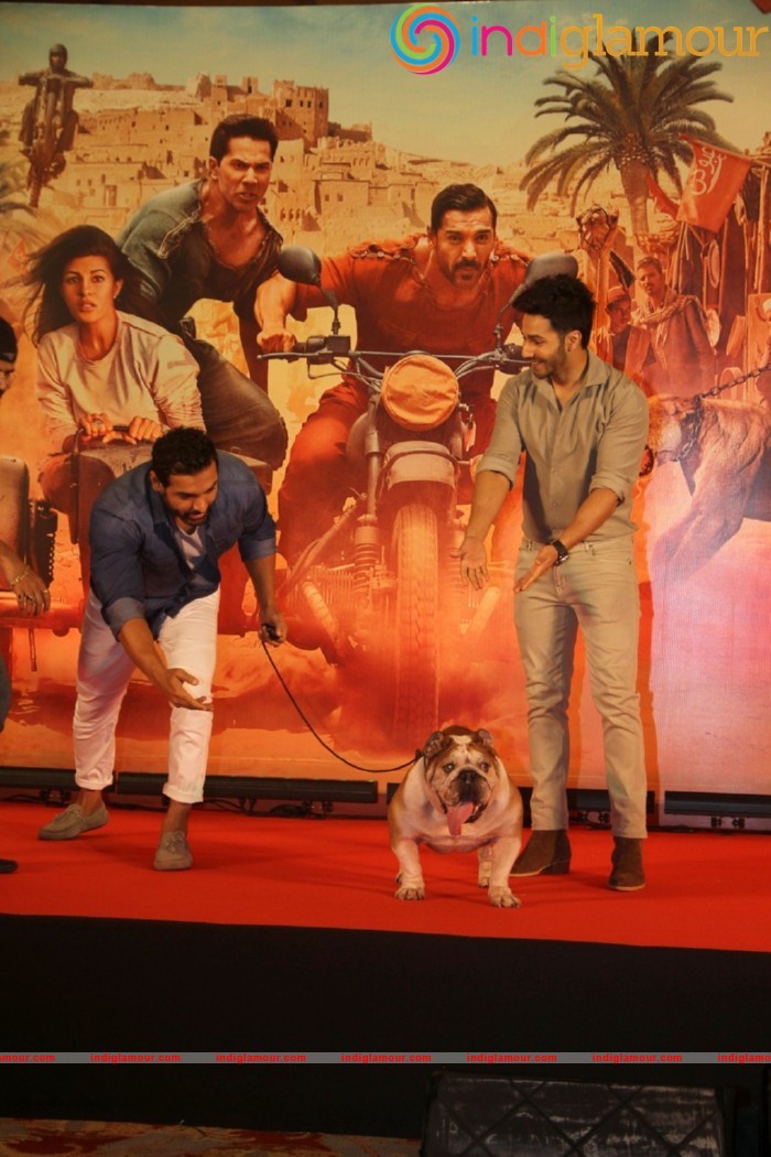 Success Film Dishoom Press Conference With Varun Dhawan And John Abraham Event hd photo
