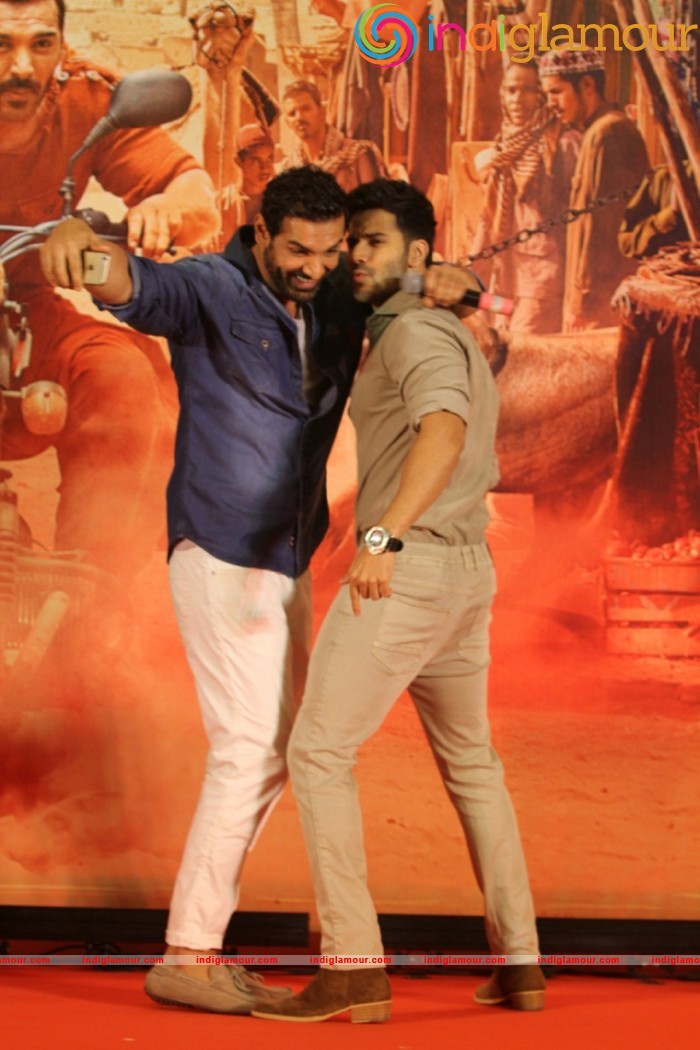 Success Film Dishoom Press Conference With Varun Dhawan And John Abraham Event hd photo