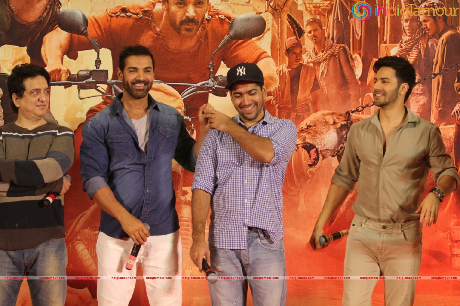 Success Film Dishoom Press Conference With Varun Dhawan And John Abraham Event hd photo