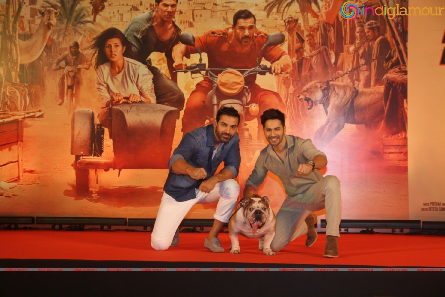 Success Film Dishoom Press Conference With Varun Dhawan And John Abraham Event hd photo