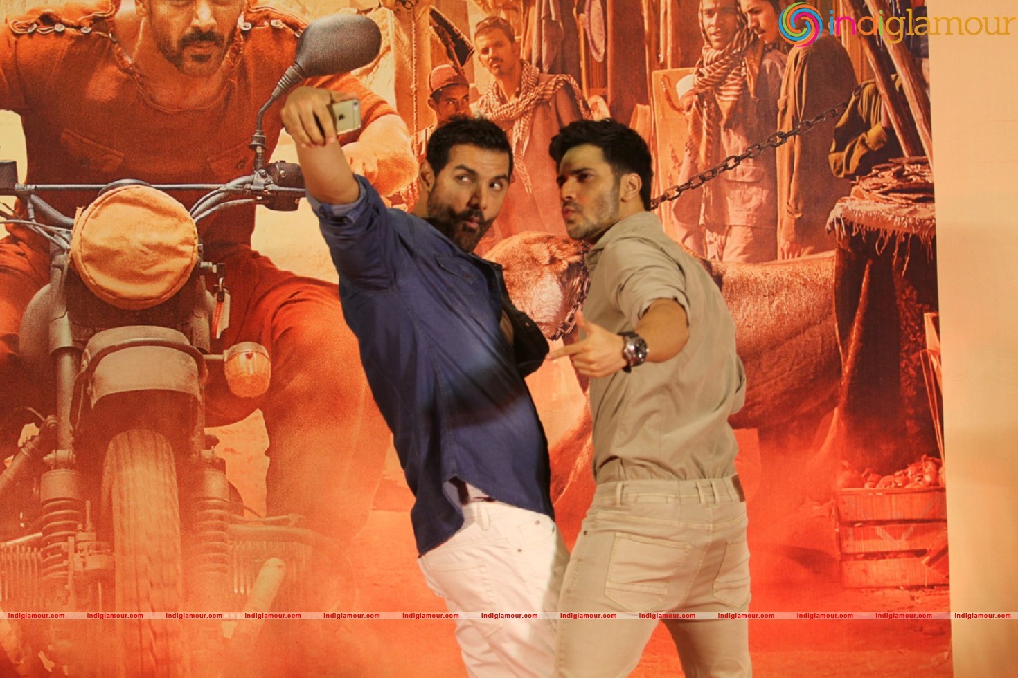 Success Film Dishoom Press Conference With Varun Dhawan And John Abraham Event hd photo