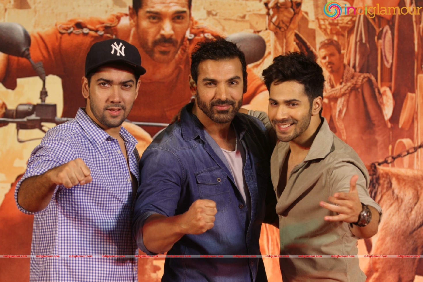 Success Film Dishoom Press Conference With Varun Dhawan And John Abraham Event hd photo