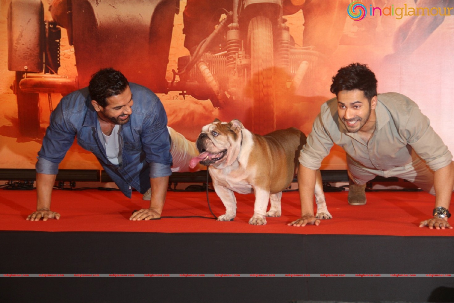 Success Film Dishoom Press Conference With Varun Dhawan And John Abraham Event hd photo