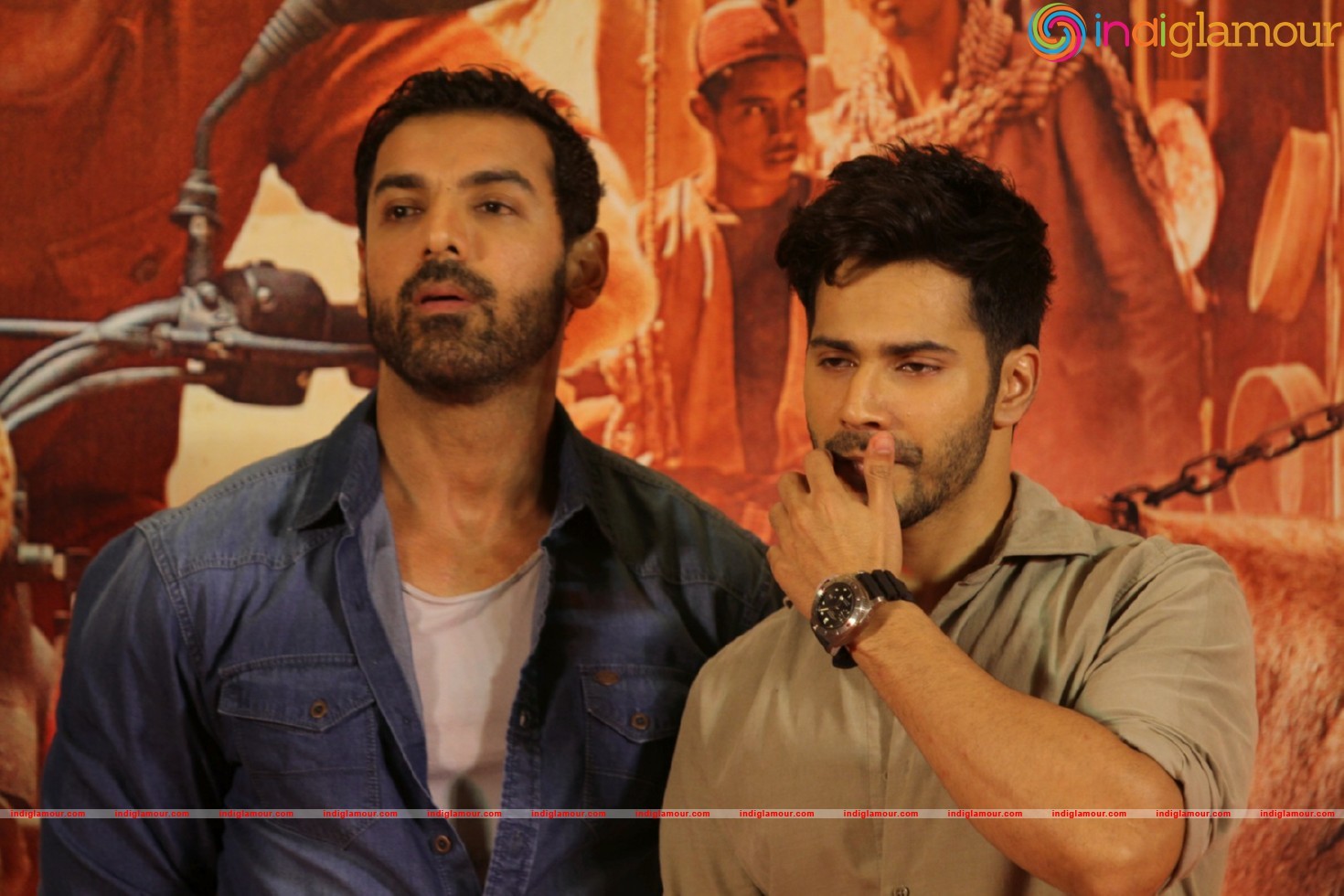Success Film Dishoom Press Conference With Varun Dhawan And John Abraham Event hd photo
