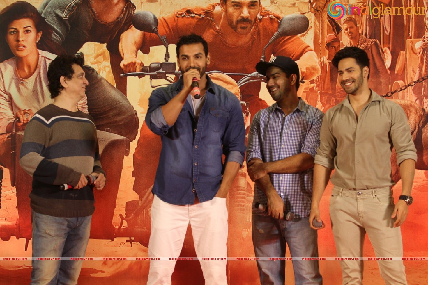 Success Film Dishoom Press Conference With Varun Dhawan And John Abraham Event hd photo