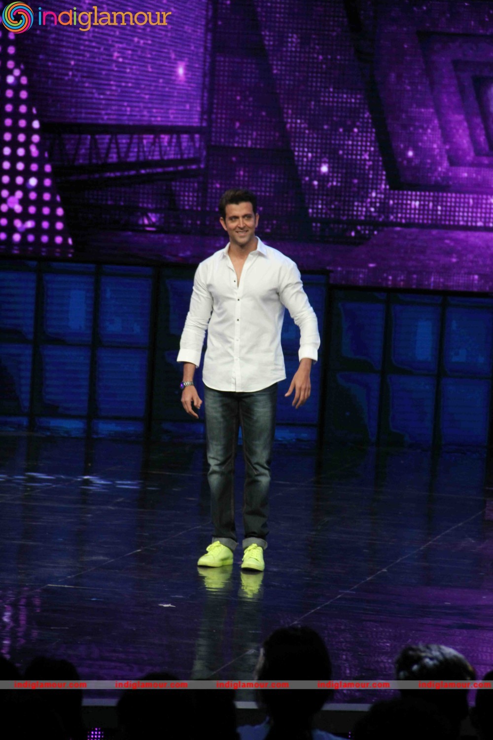 Hrithik Roshan and Pooja Hegde on Dance Plus Event hd photo