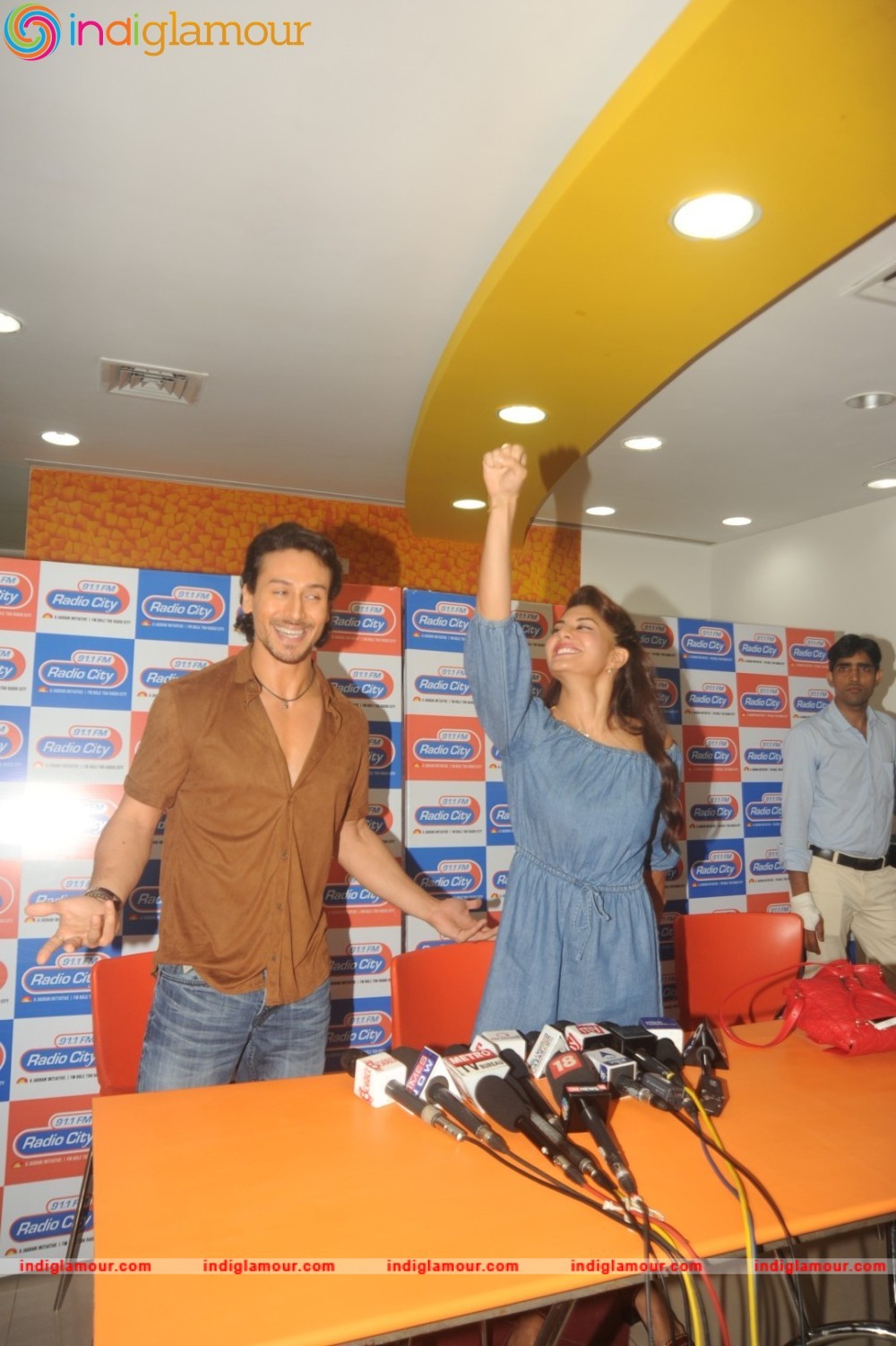 Song Launch Of Film A Flying Jatt With Tiger Shroff and Jacqueline Fernandez Event hd photo