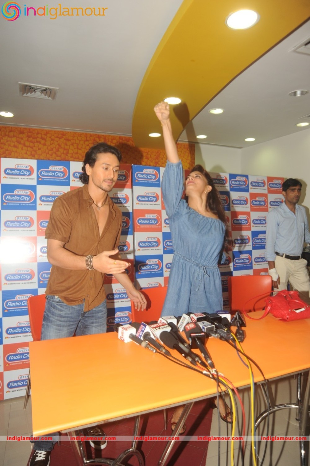 Song Launch Of Film A Flying Jatt With Tiger Shroff and Jacqueline Fernandez Event hd photo