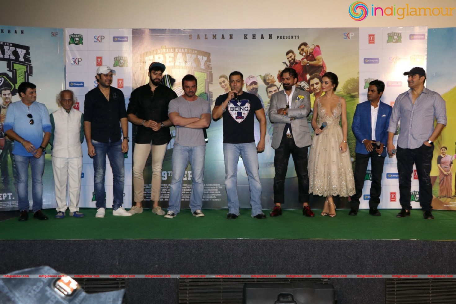 Salman Khan At Trailer Launch Of Film Freaky Ali Event hd photo