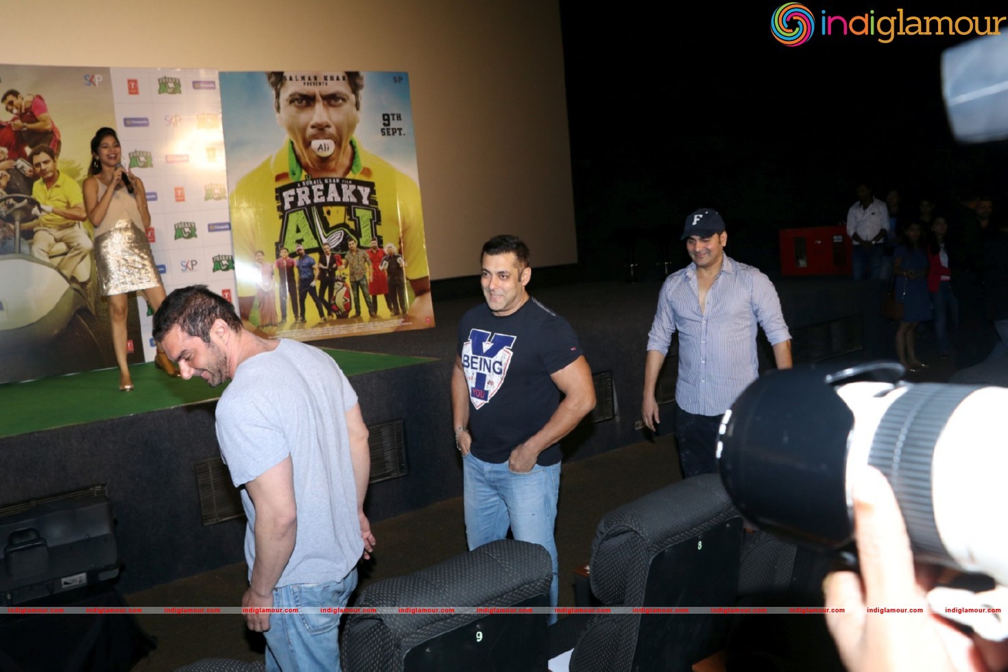 Salman Khan At Trailer Launch Of Film Freaky Ali Event hd photo