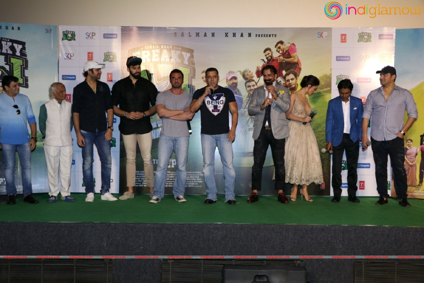 Salman Khan At Trailer Launch Of Film Freaky Ali Event hd photo