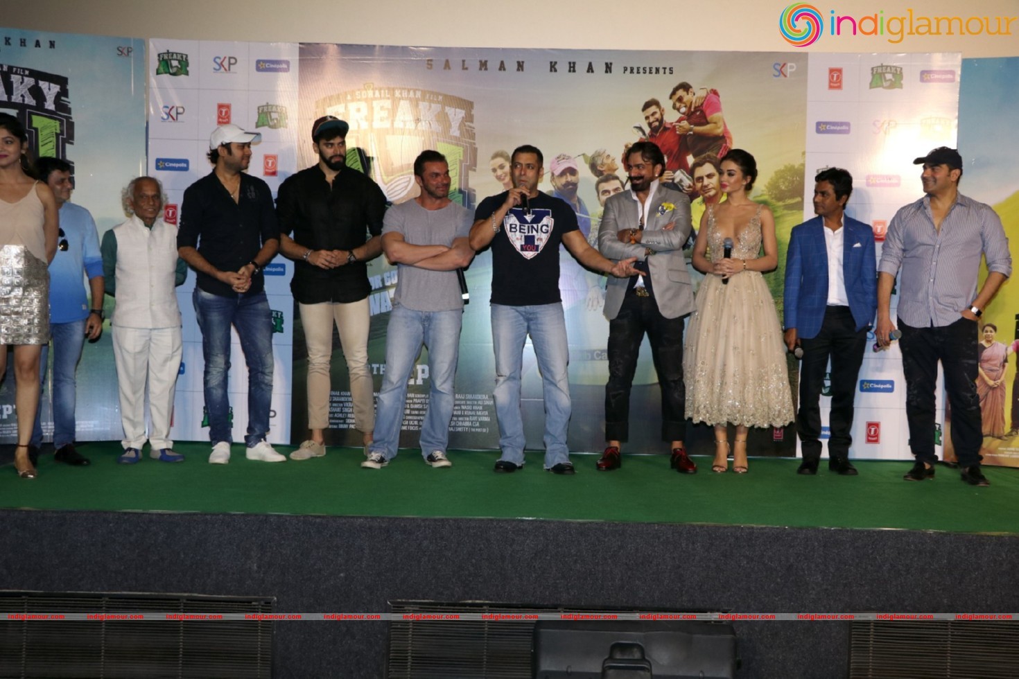 Salman Khan At Trailer Launch Of Film Freaky Ali Event hd photo