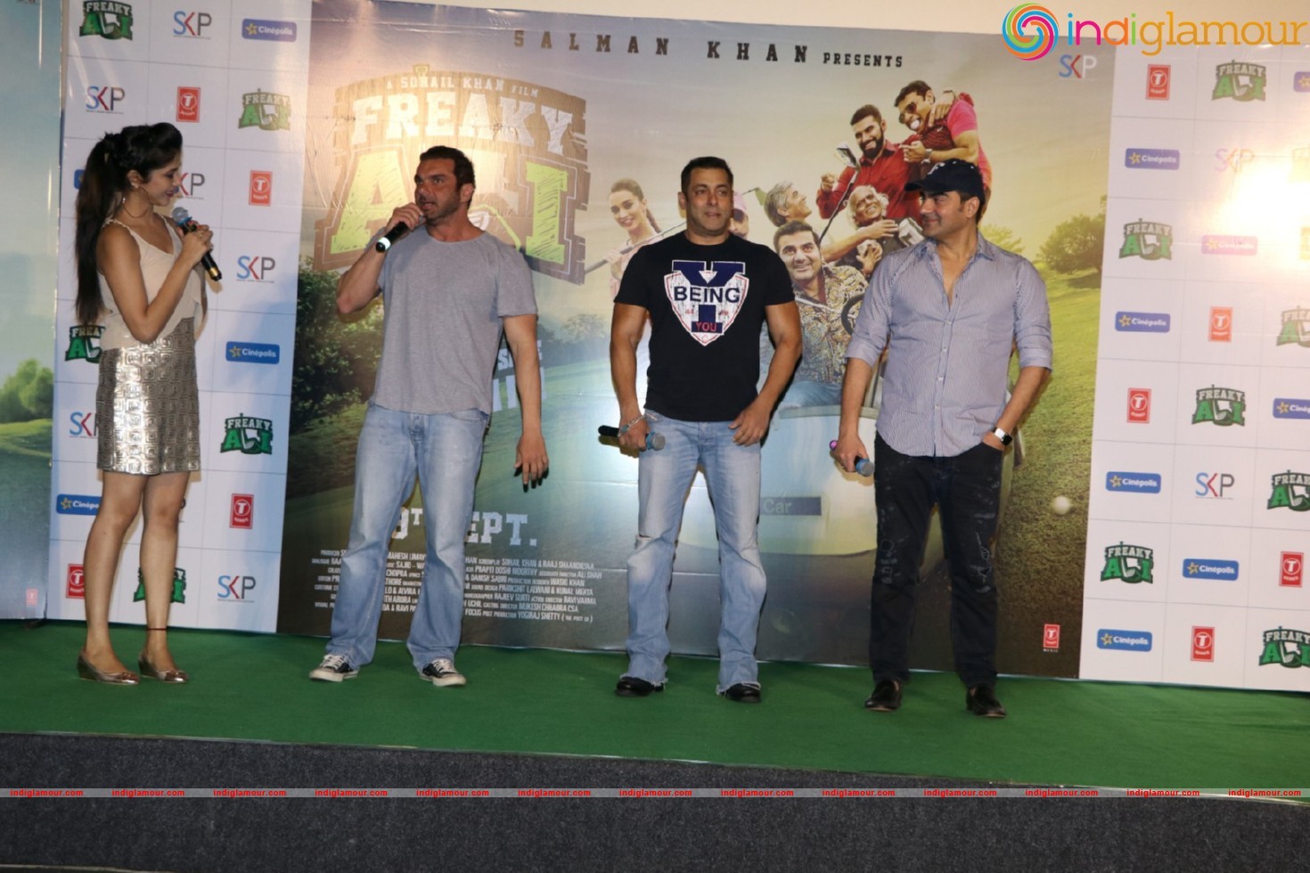 Salman Khan At Trailer Launch Of Film Freaky Ali Event hd photo
