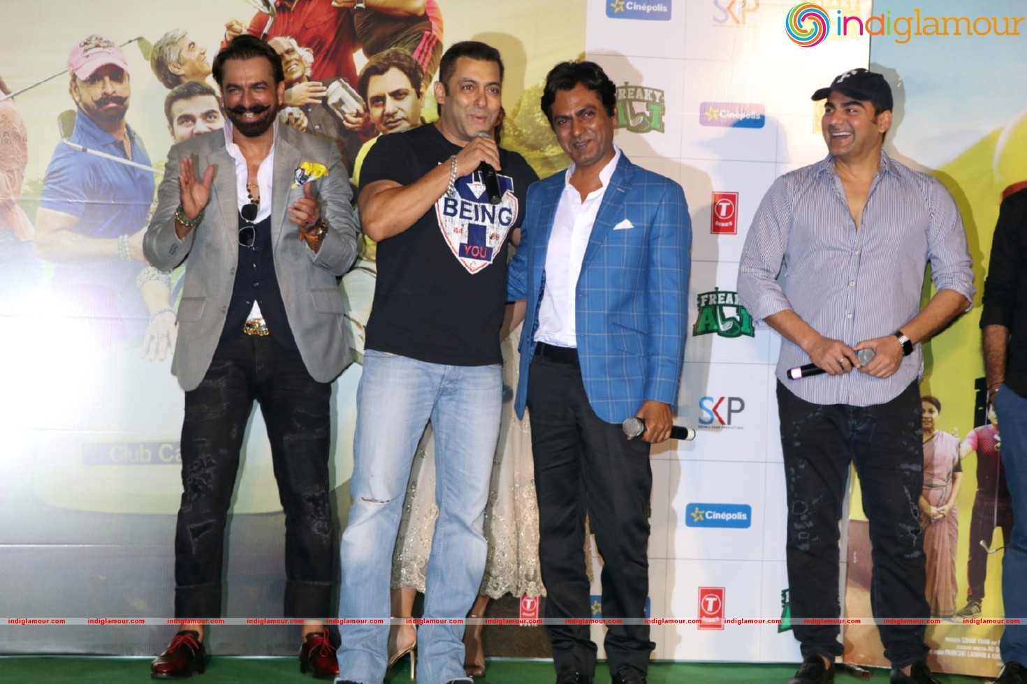Salman Khan At Trailer Launch Of Film Freaky Ali Event hd photo