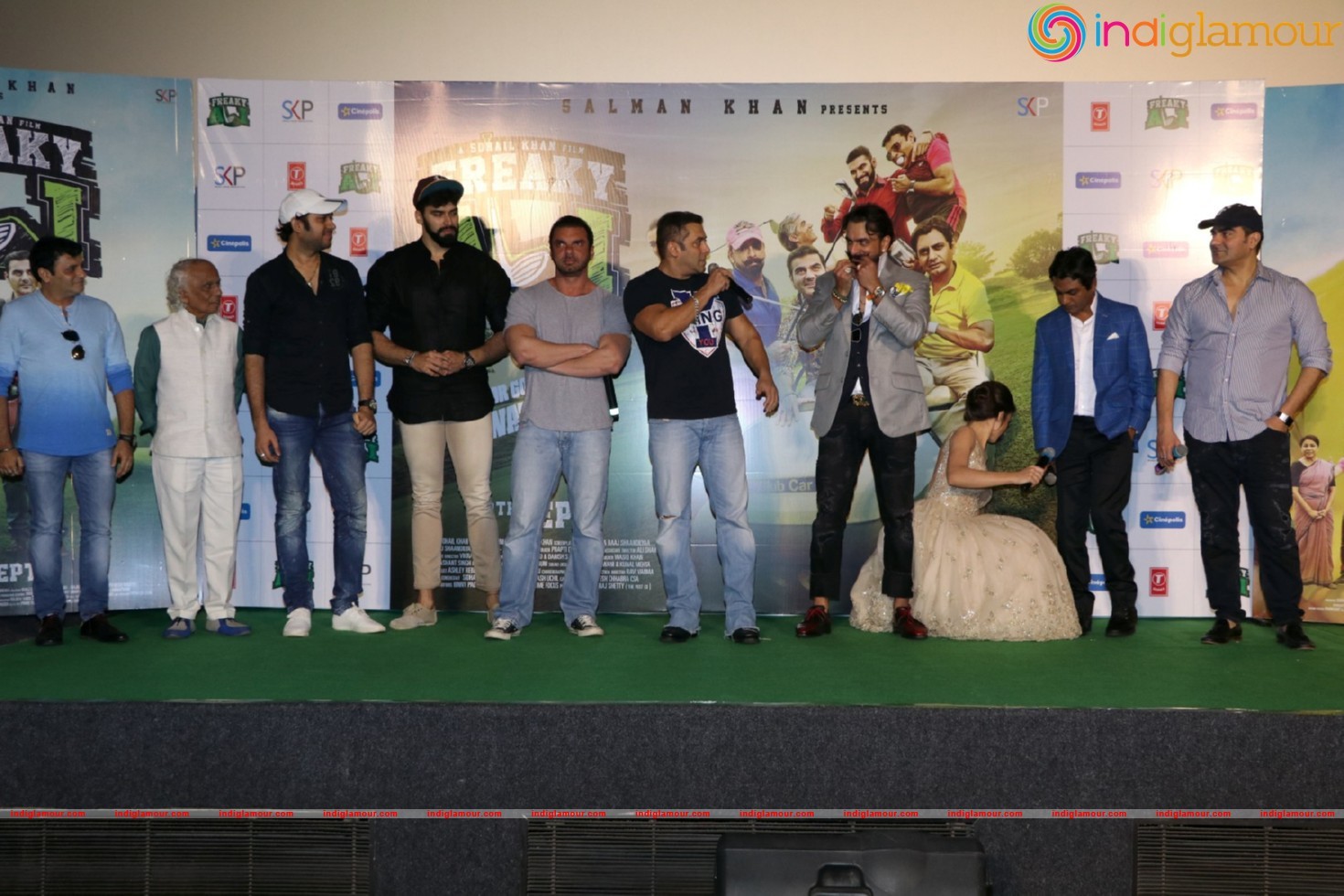 Salman Khan At Trailer Launch Of Film Freaky Ali Event hd photo