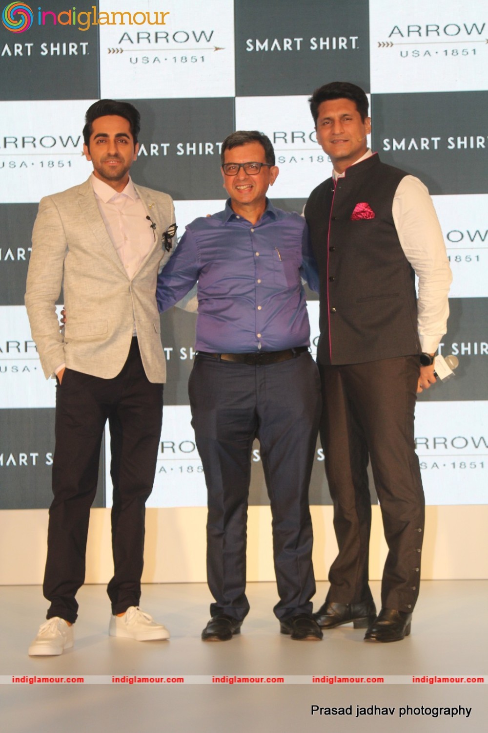 Ayushmann Khurrana Launches Arrow Smart Shirt Event hd photo
