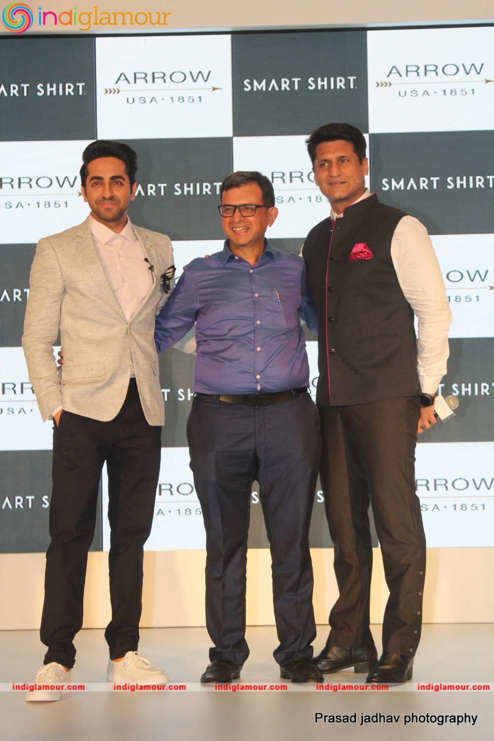 Ayushmann Khurrana Launches Arrow Smart Shirt Event hd photo