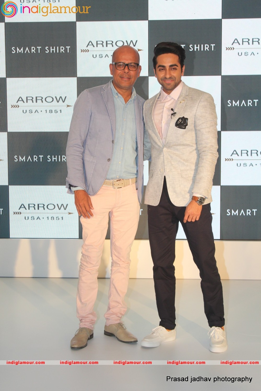 Ayushmann Khurrana Launches Arrow Smart Shirt Event hd photo