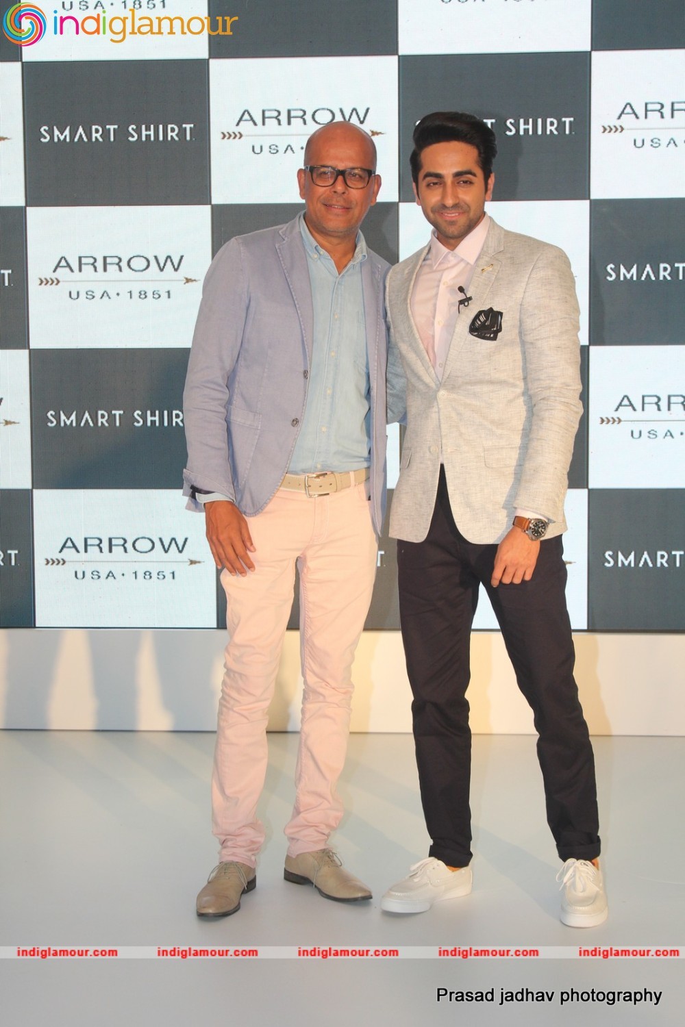 Ayushmann Khurrana Launches Arrow Smart Shirt Event hd photo