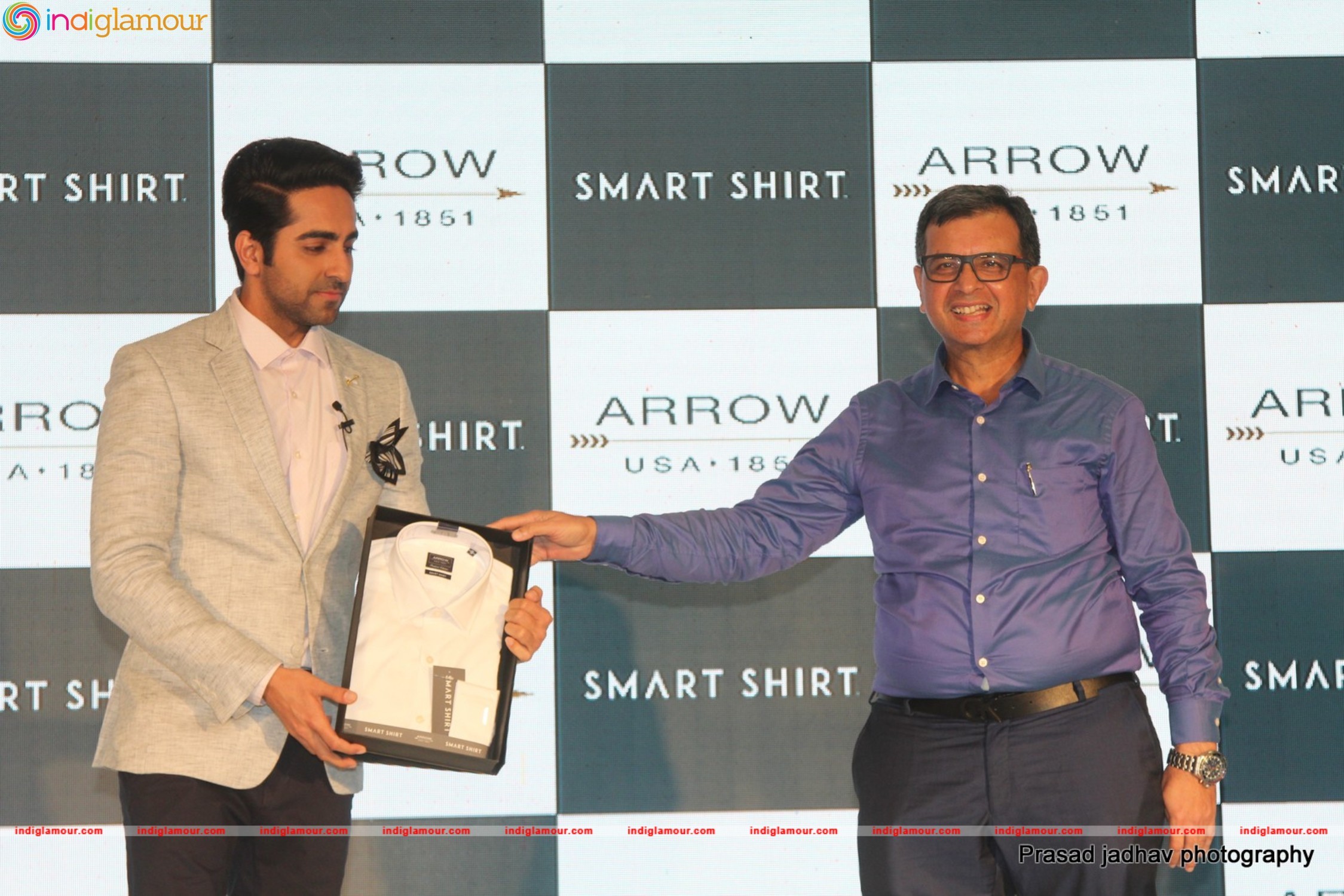 Ayushmann Khurrana Launches Arrow Smart Shirt Event hd photo