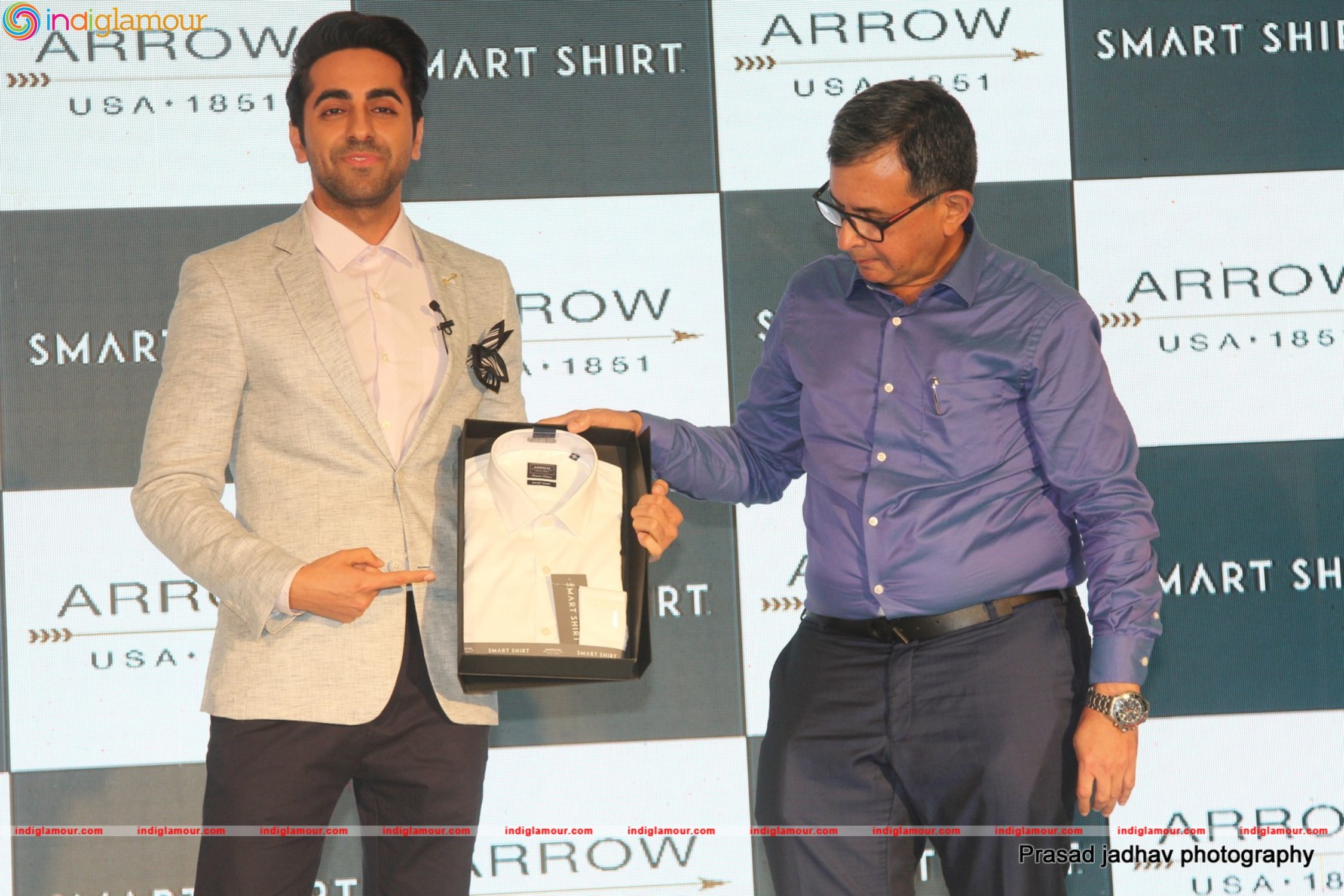 Ayushmann Khurrana Launches Arrow Smart Shirt Event hd photo
