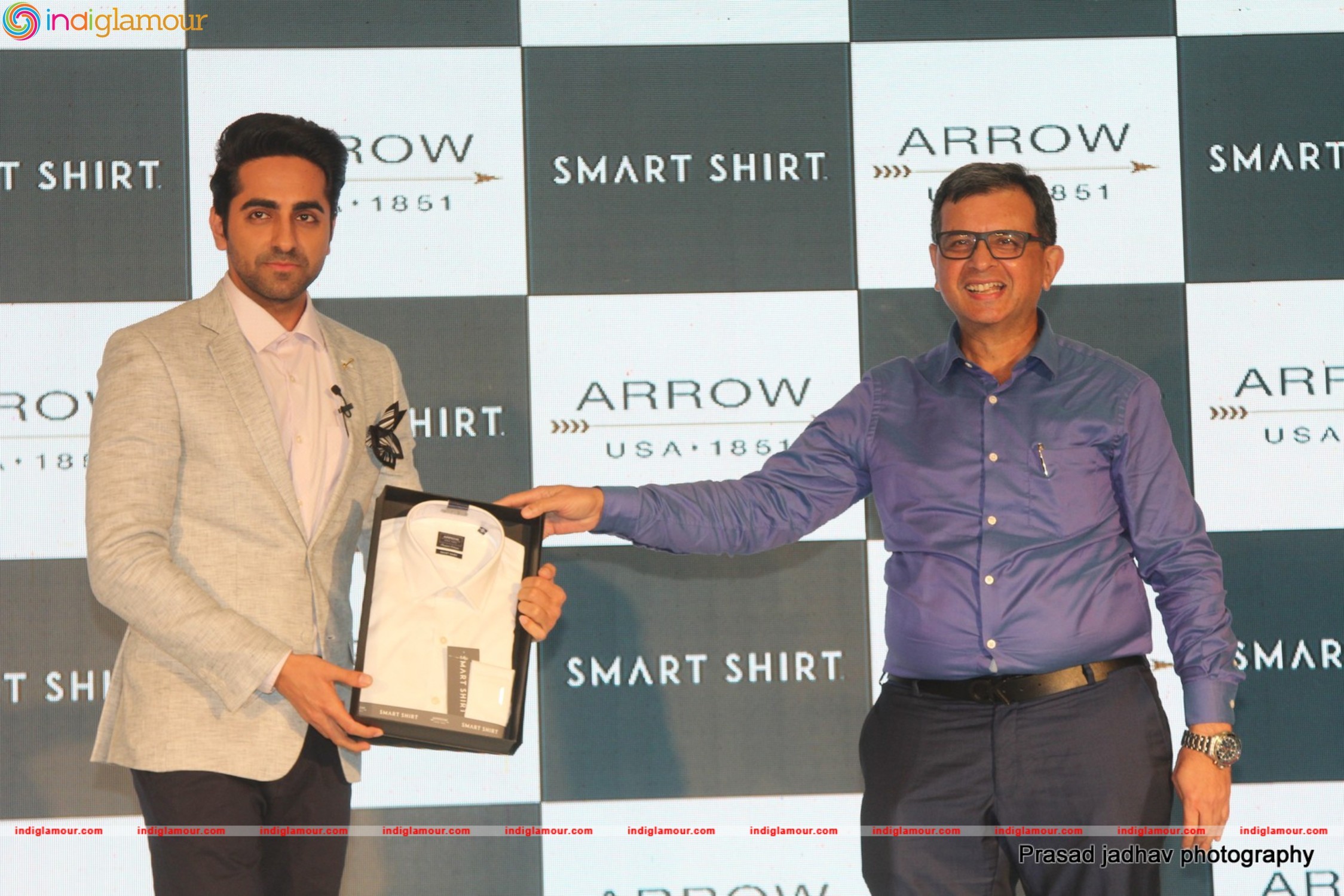 Ayushmann Khurrana Launches Arrow Smart Shirt Event hd photo