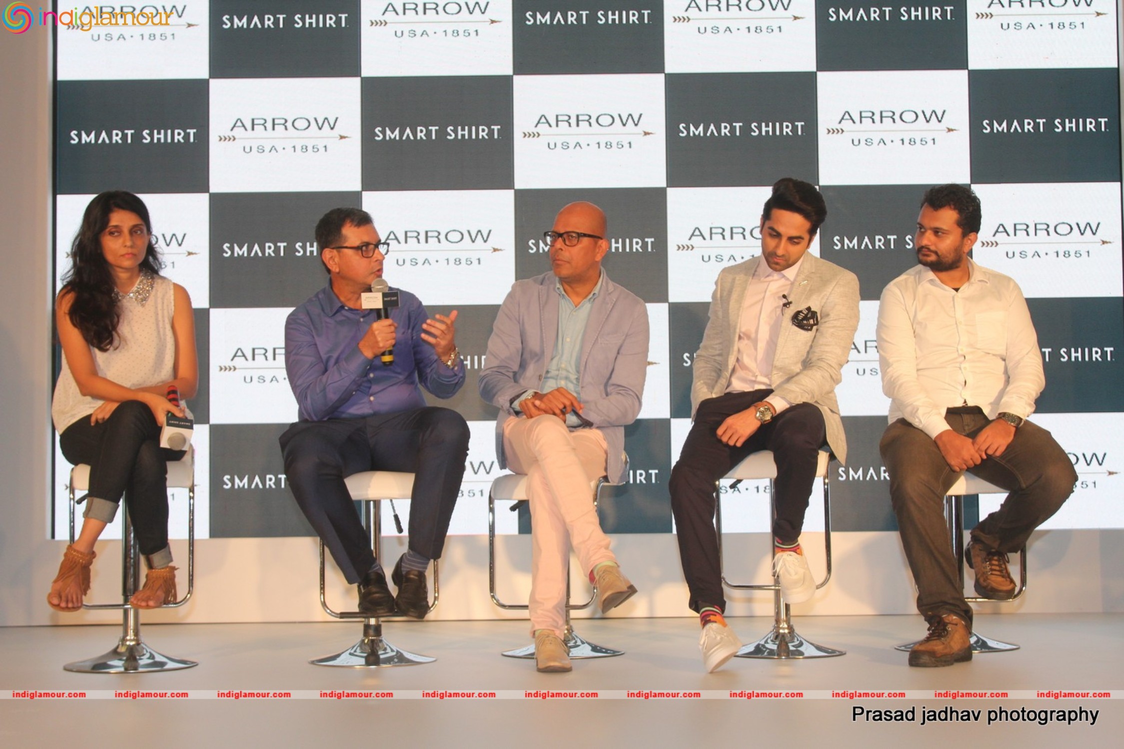 Ayushmann Khurrana Launches Arrow Smart Shirt Event hd photo