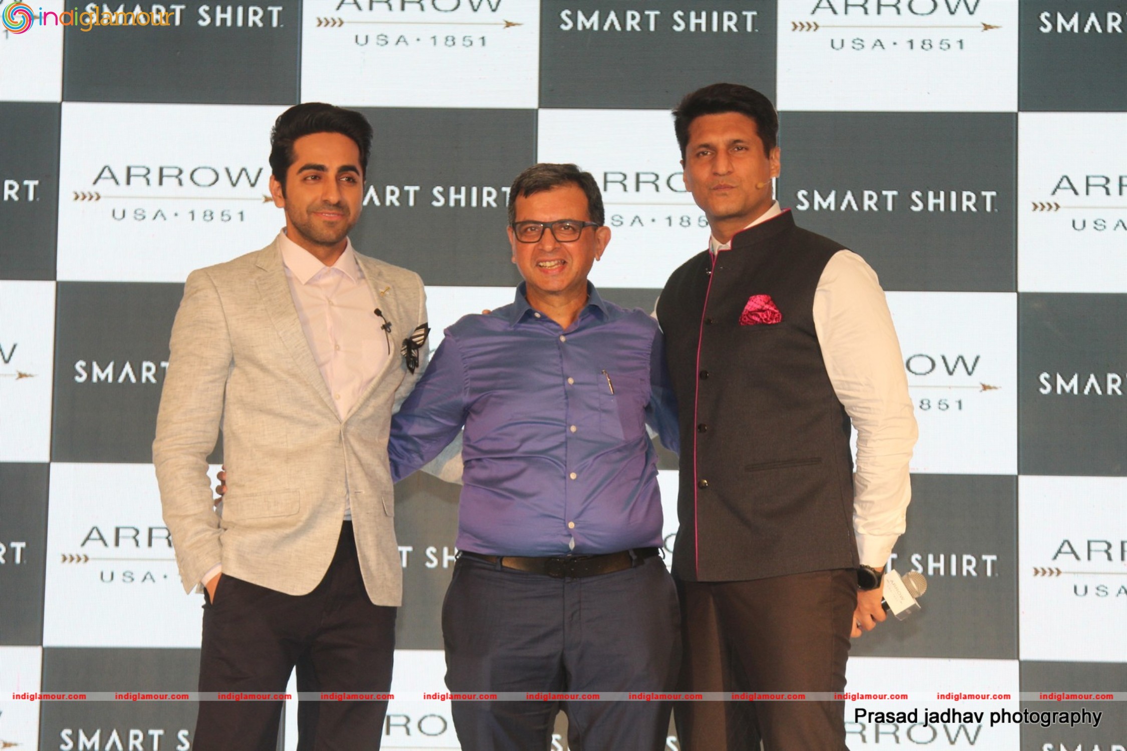 Ayushmann Khurrana Launches Arrow Smart Shirt Event hd photo
