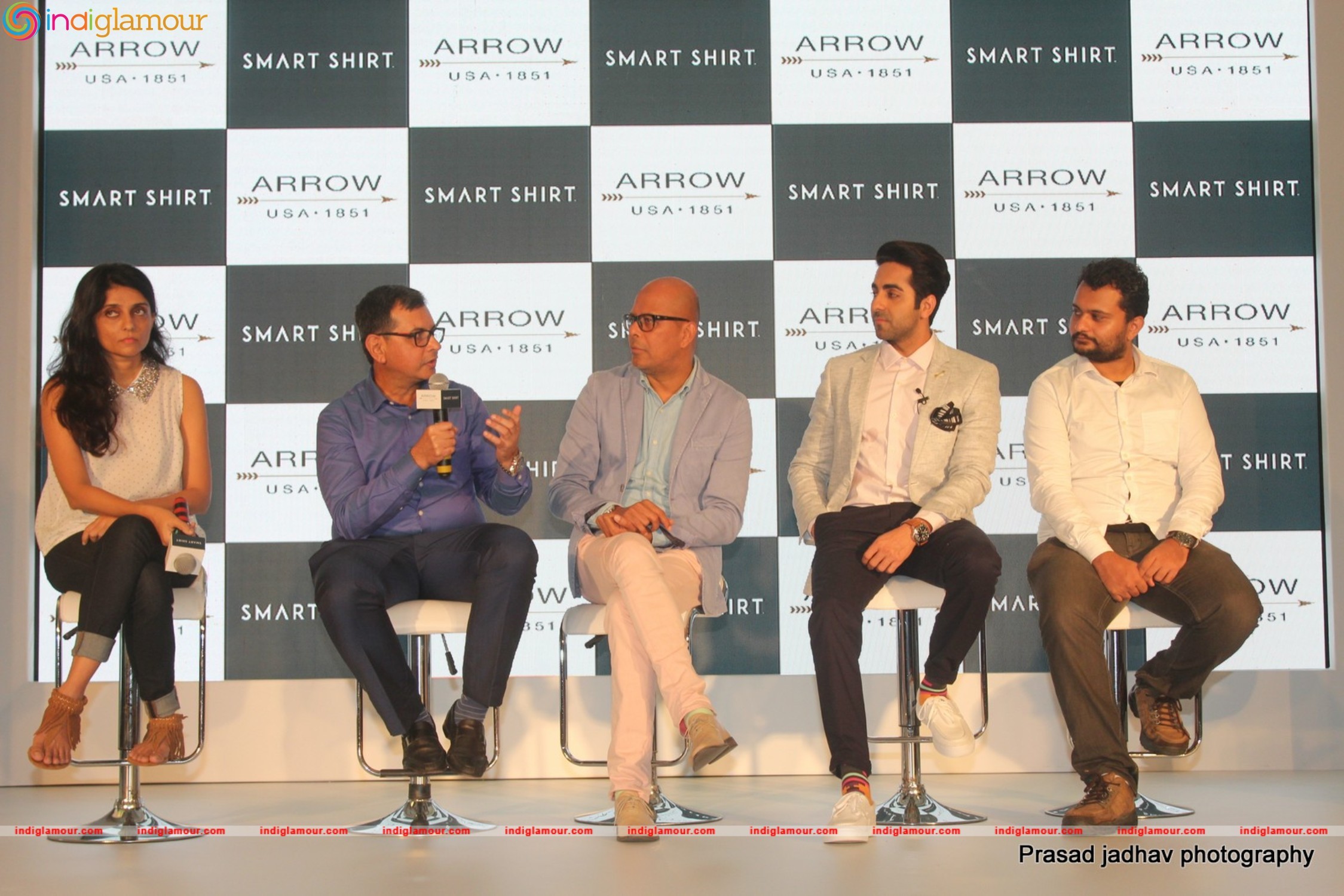 Ayushmann Khurrana Launches Arrow Smart Shirt Event hd photo