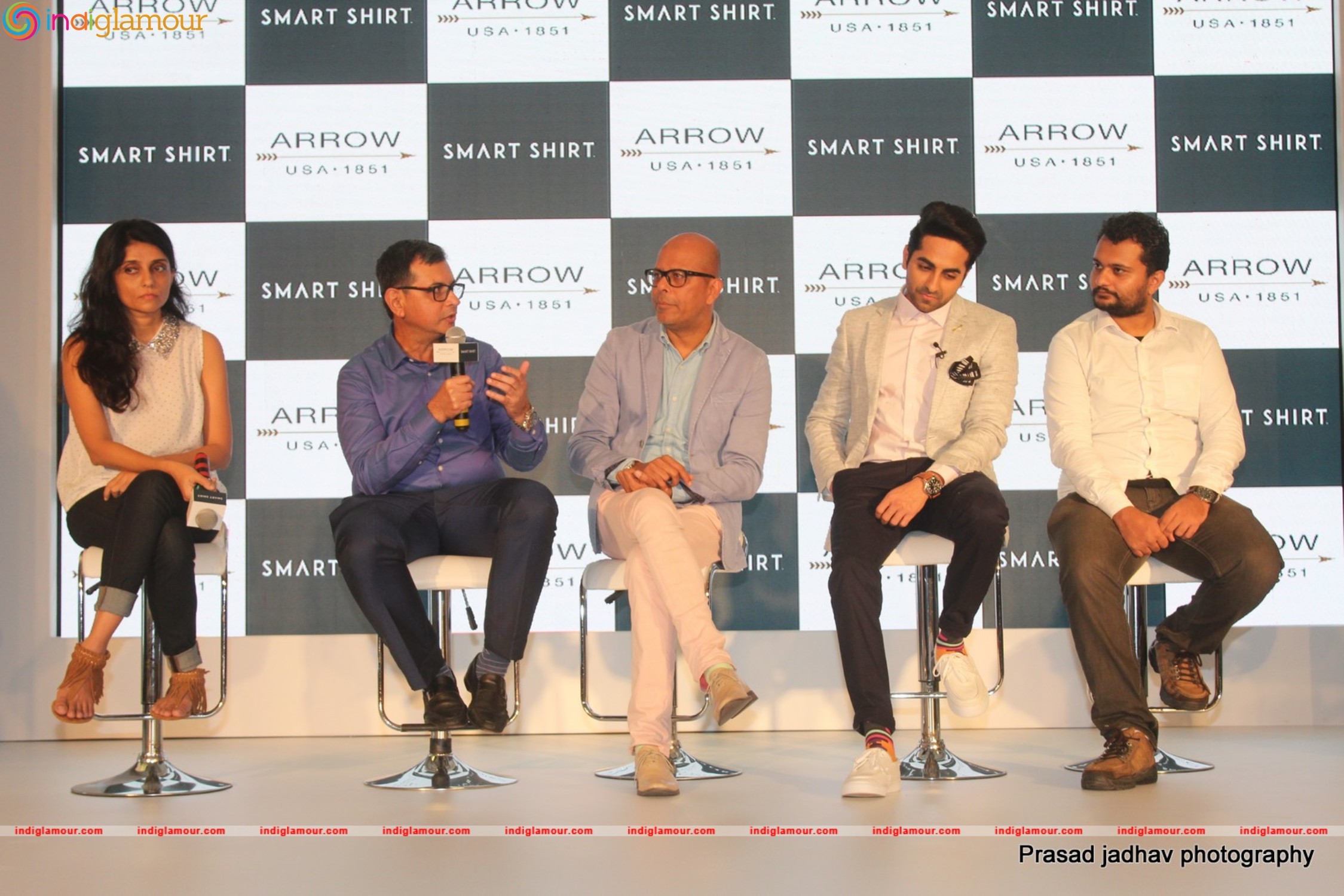 Ayushmann Khurrana Launches Arrow Smart Shirt Event hd photo