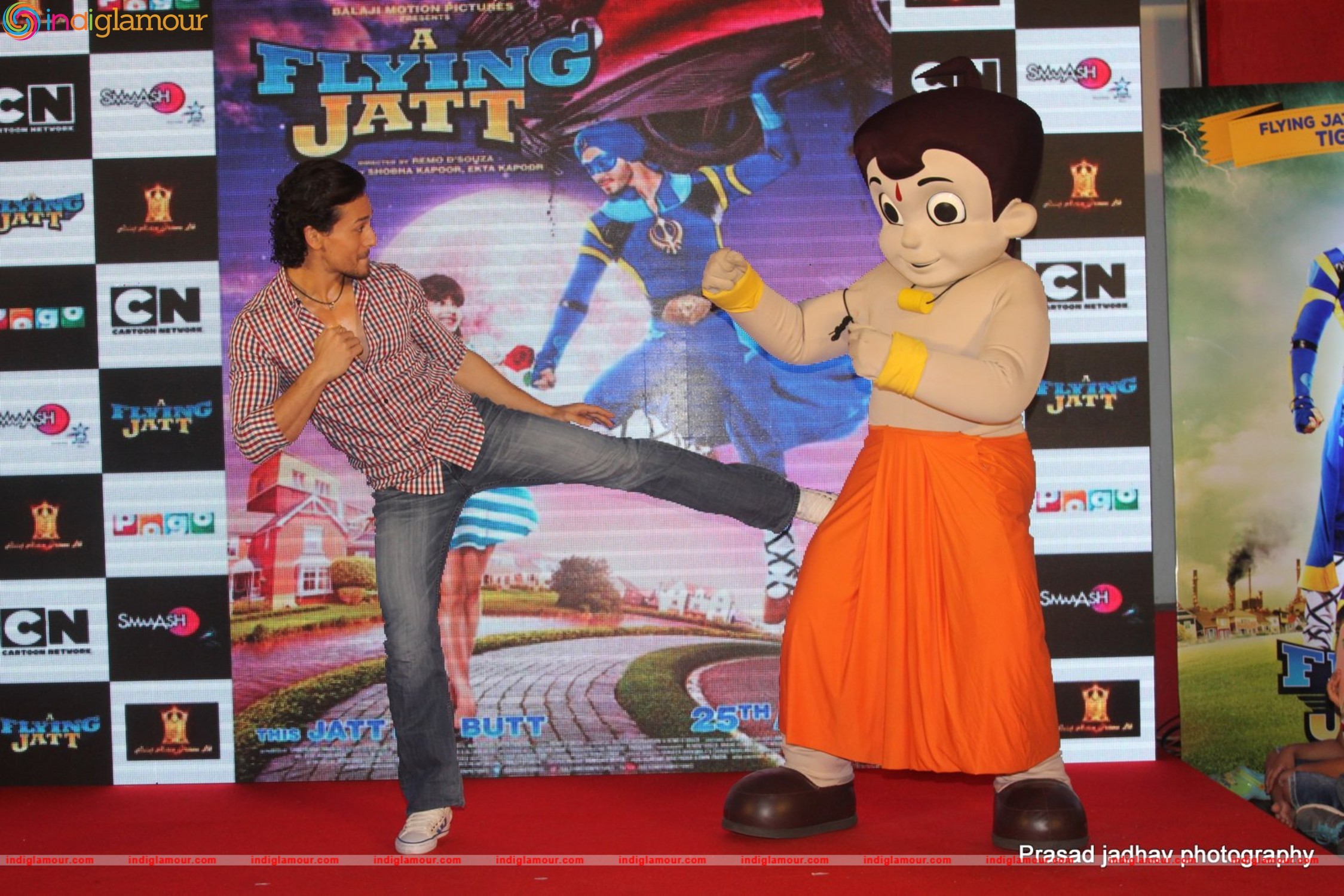 Promotion of Flying Jatt Event hd photo