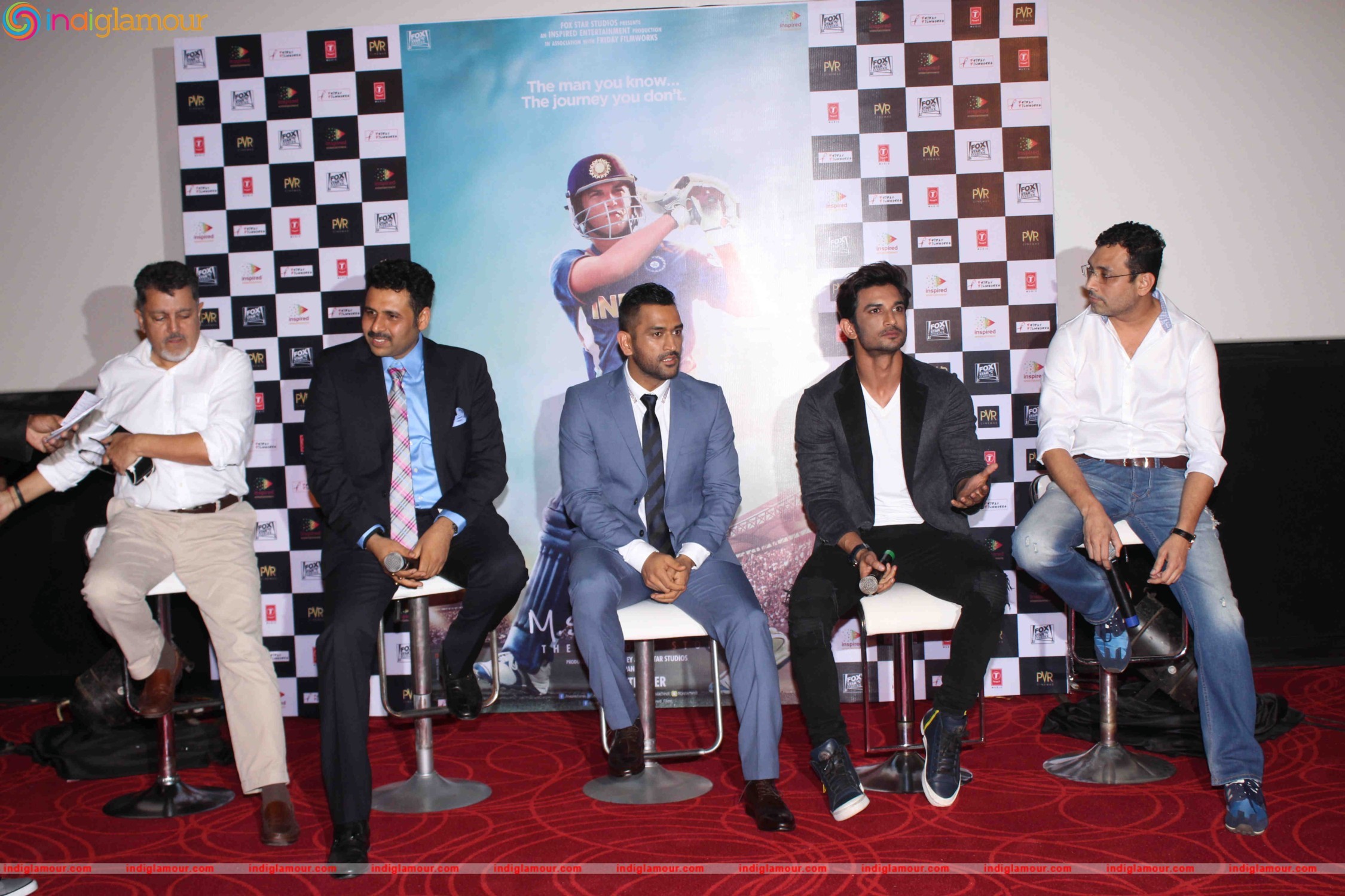 Trailer Launch of Film M S Dhoni The Untold Story Event hd photo