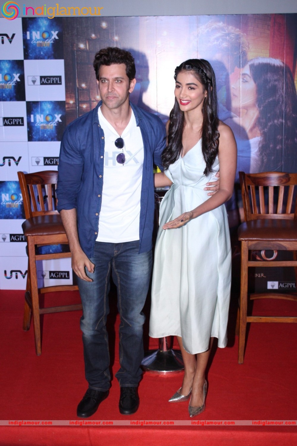 Meet and Greet With Hritik Roshan and Pooja Hegde For Film Mohenjo Daro Event hd photo
