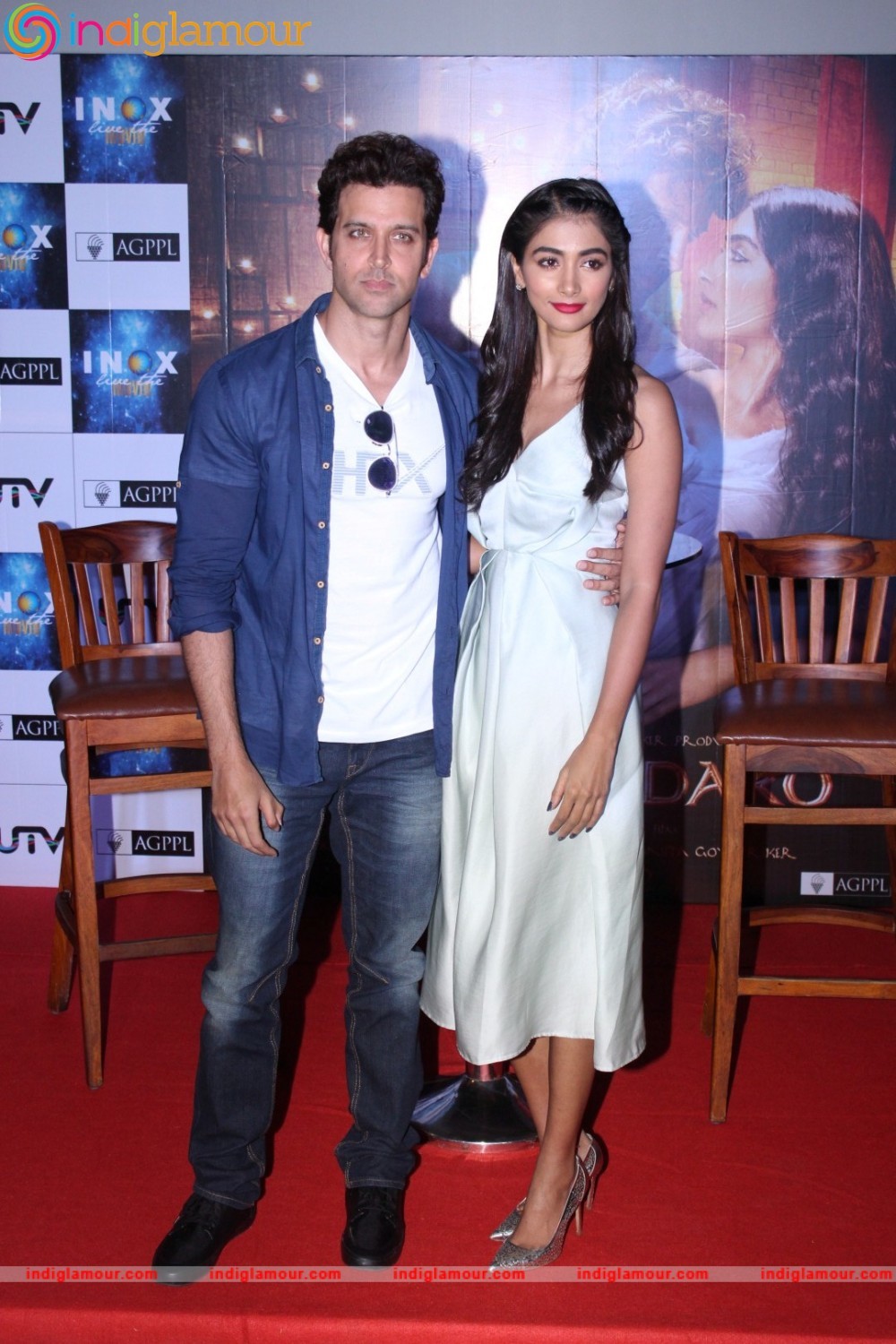 Meet and Greet With Hritik Roshan and Pooja Hegde For Film Mohenjo Daro Event hd photo