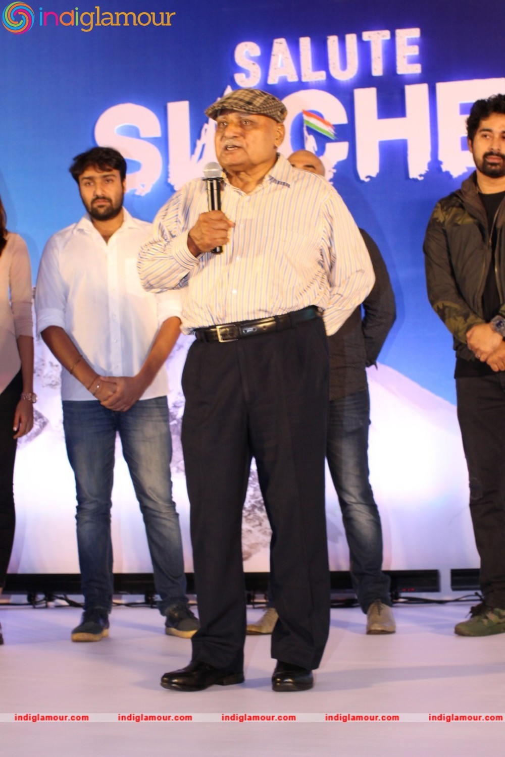 Salute Siachen With Arjun Pampal, Rannvijay Singh and Arunoday Singh Event hd photo